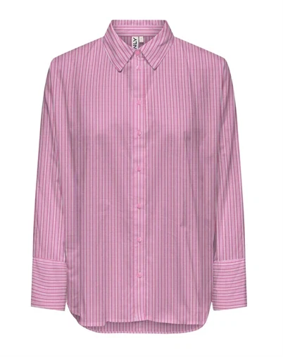 Only - ONLGrace Bersa Skjorte - Wild Orchid/White